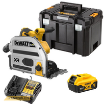 DCS525P1T DeWALT 18V įleidžiamas diskinis pjūklas 165 mm (1x5.0 Ah)