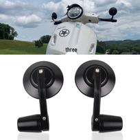 VESPA GTS300 CNC Handlebar Mirrors for Spring & Sprint 150 Consult gray