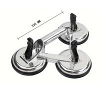 Glass Suction Cup, Used to Lift Glass/Car Windshields, Heavy-Duty Aluminum Vacuum Suction Cup/Lifter Bracket/Dent Extractor Kit white