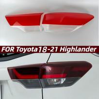 Toyota Highlander Galinio žibinto dangtelis (2018–2021 m), Raudona Skaidri Left Inner Tail Light Cover - Driver red