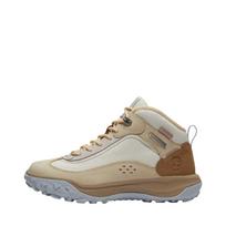 Timberland Motion 7 Leather Lace-Up Round Toe Shock Absorbing Support Mid-Top Hiking Shoes Women hiking shoes TB0A423GEN71 38 gray