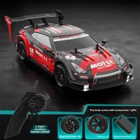 Nauja 1:14 RC Drift Car Lengvas keturių varančiųjų ratų greitaeigis nuotolinio valdymo automobilis GTR Profesionalus elektrinis lenktyninis automobilis berniukas suaugusiems raudona