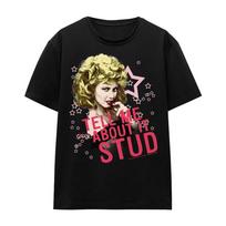 Grease Tell Me About It Stud Ladies 100% Cotton T-shirt Mens Tees Top S-2XL, Black M black