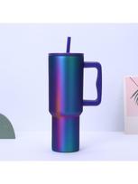 40oz Double-wall 304 Stainless Steel Ice Buster Cup Outdoor Jumbo Car Mug 30oz blue