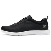 Skechers Comfortable Shock-Absorbing Durable Waterproof Breathable Low-Top Casual Shoes Women sneakers Black 104489-BKW 39 black