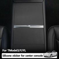 For Tesla Model Y Juniper White/Black Interior Trim Center & Kit Rear Box Air Outlet Screen Storage Accessories Console Fra N2H6 gray