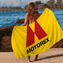 M-Motorex Microfiber Beach Towel Absorbent Quick Dry Soft Yoga Swimming Resort Mountain Climbing Towel Cotton 30x30cm red