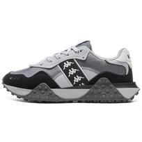 Kappa Retro Trend Fashionable Comfortable Shock Absorbing Non-Slip Wear-Resistant Low-Top Running Shoes Unisex sneaker Green Gray Black K0DZ5MM07-1123 37 gray