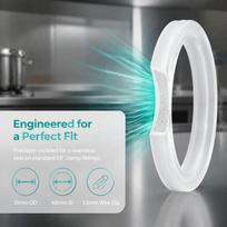 10pcs Durable Silicone Sealing Ring Flexible TC O-Ring Seal Tri Clamp Gasket  Brewery Equipment