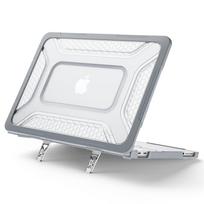 Laptop Case For Mac Book Pro 14 M5pro M5max M5 M4 M3 M1 Max M1 Pro Kickstand Cases Shockproof Cover MacBook Pro 14 pilka