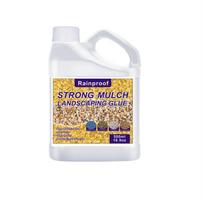 500/1000ML Mulch& Rock Glue & Gravel Binder Long-Lasting Mulch Glue for Landscaping Pea,Strong Stabilizer & Stone Glue Adhesive brown