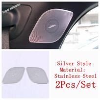 Car Pillar C Speaker Tweeter Loudspeaker Audio Sound Frame Cover Trim Accessories For Mercedes-Benz GLB 180 200 X247  - 2026 Silver Style gray