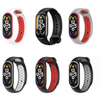 Strap for Mi Band 10 9 8 7 6 5 4 3 Sport Bracelet watch Silicone wrist strap Smartwatch Wristband Replacements For xiaomi band bracelet Miband Strap MiBand 5/6/7 black