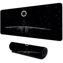 Space astronauts Mouse Pad Large Computer Office Game Table Mats XXL Rubber Antislip Gaming Keyboard Mousepads Long Desk Pads 800x300x2mm black