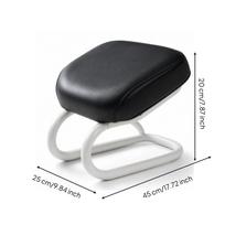 Meditation Stool Compact Bench Padded Prayer for Meditators juoda