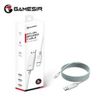 GameSir 3m laidas G7 Pro G7 Pro 8K Nova Lite Cyclone 2 G8 Plus žaidimų pulto priedams USB jungtis Originalus nailono pintas laidas