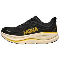 HOKA ONE ONE Bondi 9 Running Shoes Men's Black Ginger Yellow 44 black