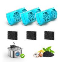 Wireless Pet Water Fountain Filter Cartridge for Cats and Dogs 1 Set black