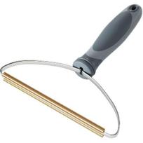 Pet Hair Remover, Portable Carpet Scraper For Carpets, Car Mat, Couch, Pet Bed, Furniture pilka spalva