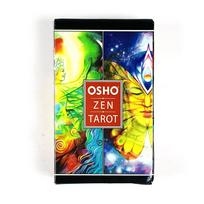 Osho Zen Tarot kortos 79 vnt. Angliška versija Būrimo stalo žaidimo kortos Žaidimas– Sąmoningumo ir Meditacijos kortų rinkinys dvasiniam augimui įvairiaspalvis