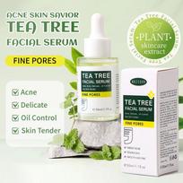 Tea Tree Facial Serum for Acne Scars, Hydration, and Pore Improvement - In Stock 30ml yellow