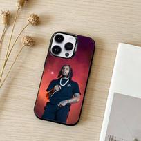 L-Lil Durk Phone Case Color Silver Shell For IPhone 17 16 15 14 13 12 11 Pro Max Plus iPhone17promax brown