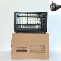 25L daugiafunkcinė didelės talpos elektrinė kepimo krosnelė namų naudojimui beige
