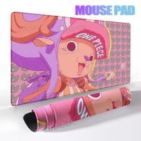 Gaming Mouse Pads One Piece Tony Tony Chopper Pattern Gamer Home Computer HD Pads Large Keyboard Pad Anti-Slip Office Table Mats 30cmx80cm