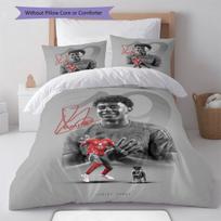 Lamine Yamal Rise Bedding Quilt Set Quilt Cover Pillowcase Home Decoration Birthday Gift (1 * duvet cover + 2 * pillowcase, without core) 135x200cm