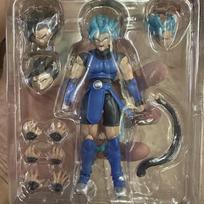 Dragon Ball Legends Shf Shallot Figure Super Saiyan Movable Joint Model Toy With Accessories Anime Figure Collection Ornament black