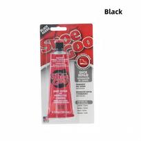 Shoe Goo Batų remonto klijai 3,7oz Vandeniui atsparūs Stiprūs Lankstūs klijai padui Sportbačiams Batai Odai Remontuoti Skaidrūs Juodi Black    109ml gray