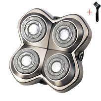 4 Floating Heads Shaver Replacement Blades for Skull Pitbulls Gold Silver Platinum Butterfly Kiss PRO Electric Head Shavers black