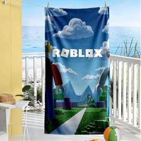 Roblox Beach Towel Super Soft & Absorbent Comfortable Lightweight 70cmx140cm(27x55inch)