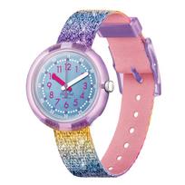 Watch SHINE IN RAINBOW FPNP128 [Flick Flack] Kids' violetinė
