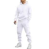Men's Casual Sports Hooded Sweatshirt Suit In Multiple Colors M balta