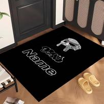 MF DOOM (5) Personalized name Office Carpet Stylish Decor for Living Room Bedroom Kitchen 40cmx60cm black