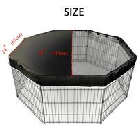 Playpen Cover, , Foldable, Portable, Oxford Protection Mesh for Pet Grooming And Outdoor Use 24inch