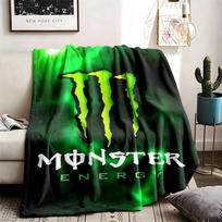 Monster Energy (19) Blanket Suitable For All Seasons And Perfect For Naps Features Vibrant Colors An Ideal Gift For Family And Friends 130cmx150cm