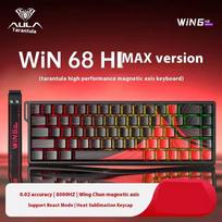 AULA WIN68 HE WIN60 MAX Ver Keyboard W/ PBT Keycaps Hot-Swap E-sports Chip RT Esports Game 65% Wired 8 RGB Backlit Keyboards
