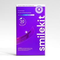 V34 Purple Teeth Whitening Strips - Brighten and Remove Yellow for a Dazzling White Smile purple