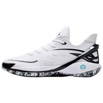 Anta Lightweight Series Shock Absorption Non-Slip Low-Top Basketball Shoes Men sneakers White Black 112421614-1 42 white