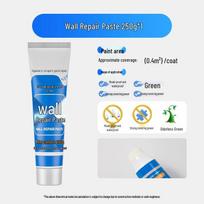 Waterproof White Wall Repair Putty - Moisture & Mold Resistant Crack Sealer blue