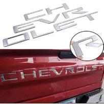 Galinių durų ABS raidės Tinka Chevrolet Silverado 3D iškilusios stipriai lipnios lipdukai Raidės Galinių durų emblemos