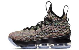 Nike LeBron 15 Multi-Color GS 922811-901 40 black