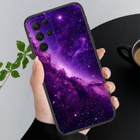 Kosminės planetos dėklas telefonui Samsung A55 A16 A56 A36 A35 A15 A53 A54 A33 A34 A25 A05S A52 A52S A14 A24 A26 A71 A15 purple