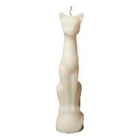Cat Candle Hecate Jyotish Mystic Mall Decorative Soy Blend Wax Candle "Pack-Of-1" balta