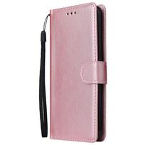 Dėklas Samsung Galaxy A41, atverčiamas piniginės tipo telefono dėklas, skirtas Samsung A41 A 41 A415 SM-A415F, prabangus odinis viršelis, dėklas For Samsung A41 rožinė