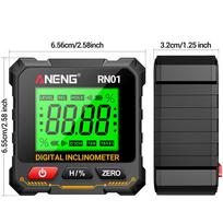 Multi Functional Digital Angle Finder Tool 360 Degree Flip Measurement Four Sided Magnetic Tilt Box Level Gauge Slope juoda