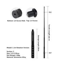 Invisible Extended Edition Selfie Stick Scalable Monopod for Insta360 X2 X3 X4 Accessories For GoPro 12 11 10 9 8 Stick Tripod