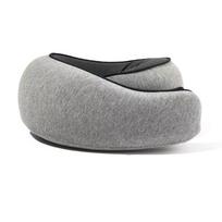 Memory Foam Foldable U-Shaped Travel Pillow - Snail Design for Office, Lunch Break, or Airplane Comfort Pillow Only rožinė